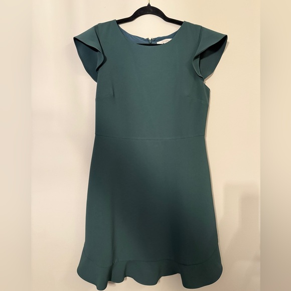 LOFT Dresses & Skirts - LOFT Dark Green Dress